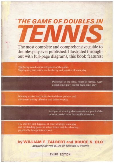 The Game of Doubles in Tennis